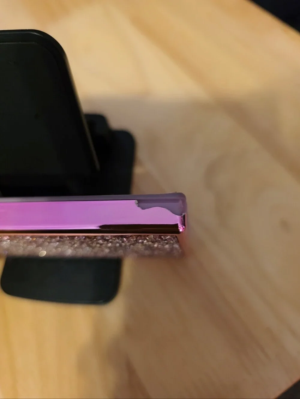 Pink/Purple S22 Ultra Rhinestone Case